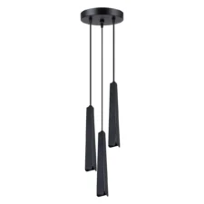 Lampa wisząca PRYSM 3P czarna