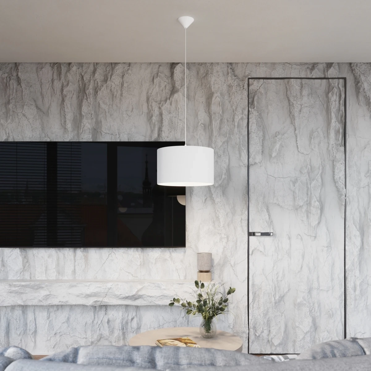 Lampa wisząca NOVA 30 biała - obrazek 4