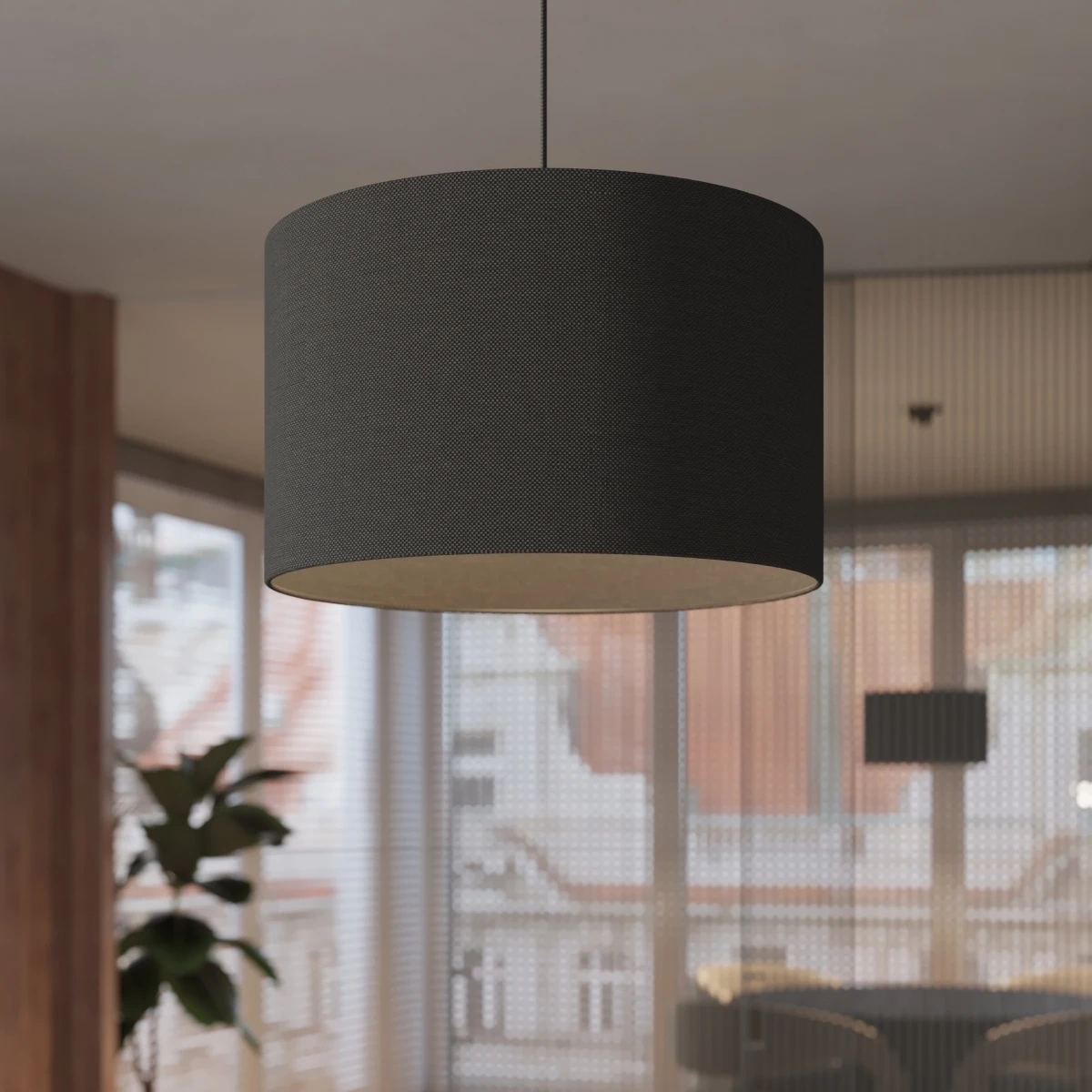 Lampa wisząca NOVA 30 czarna - obrazek 5