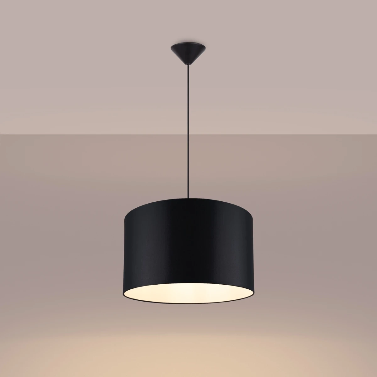 Lampa wisząca NOVA 40 czarna - obrazek 6