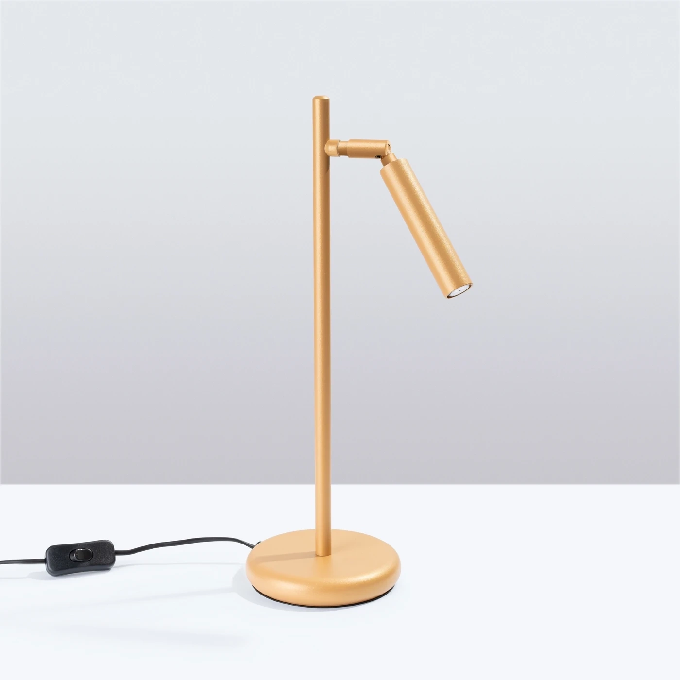 Lampa biurkowa PASTELO złota - obrazek 6