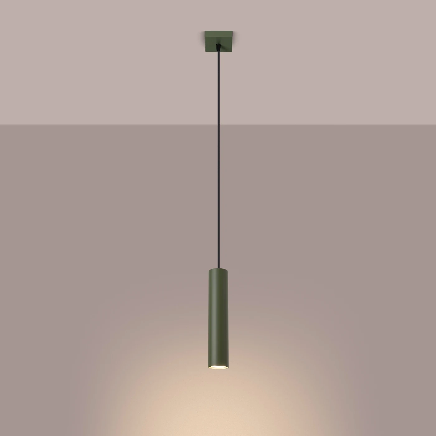 Lampa wisząca LAGOS 1 zielona oliwka - obrazek 7
