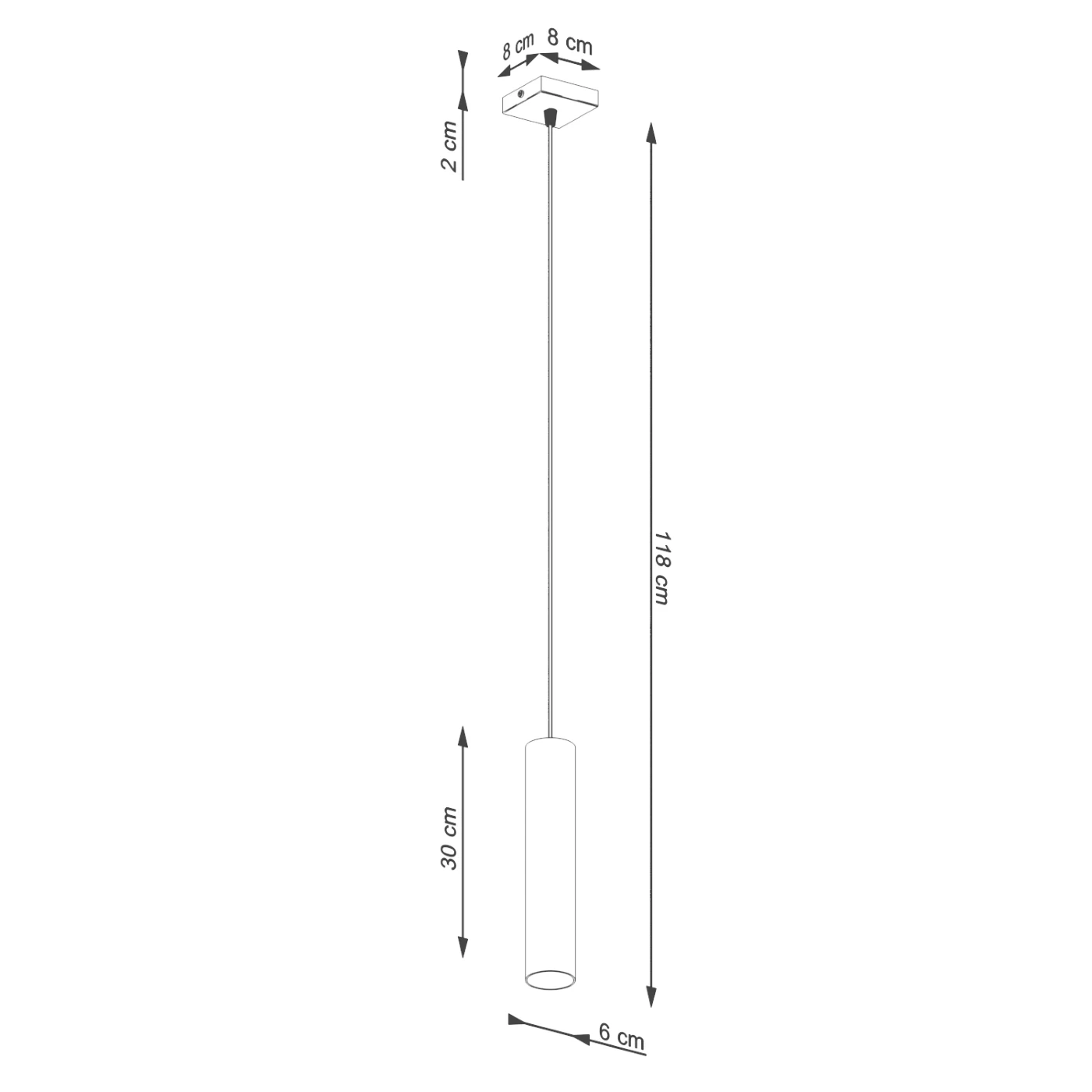 Lampa wisząca LAGOS 1 zielona oliwka - obrazek 12