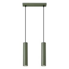 Lampa wisząca LAGOS 2 zielona oliwka