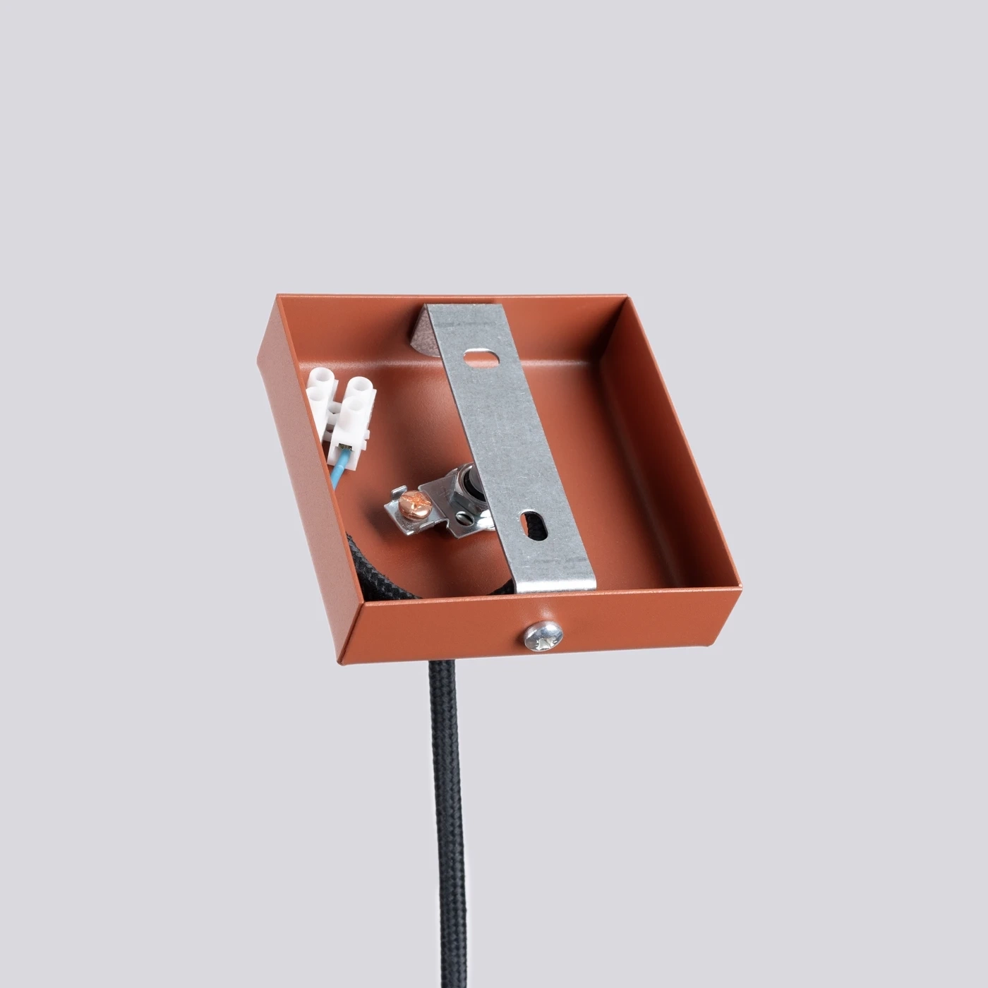 Lampa wisząca LAGOS 1 ochra czerwona - obrazek 8