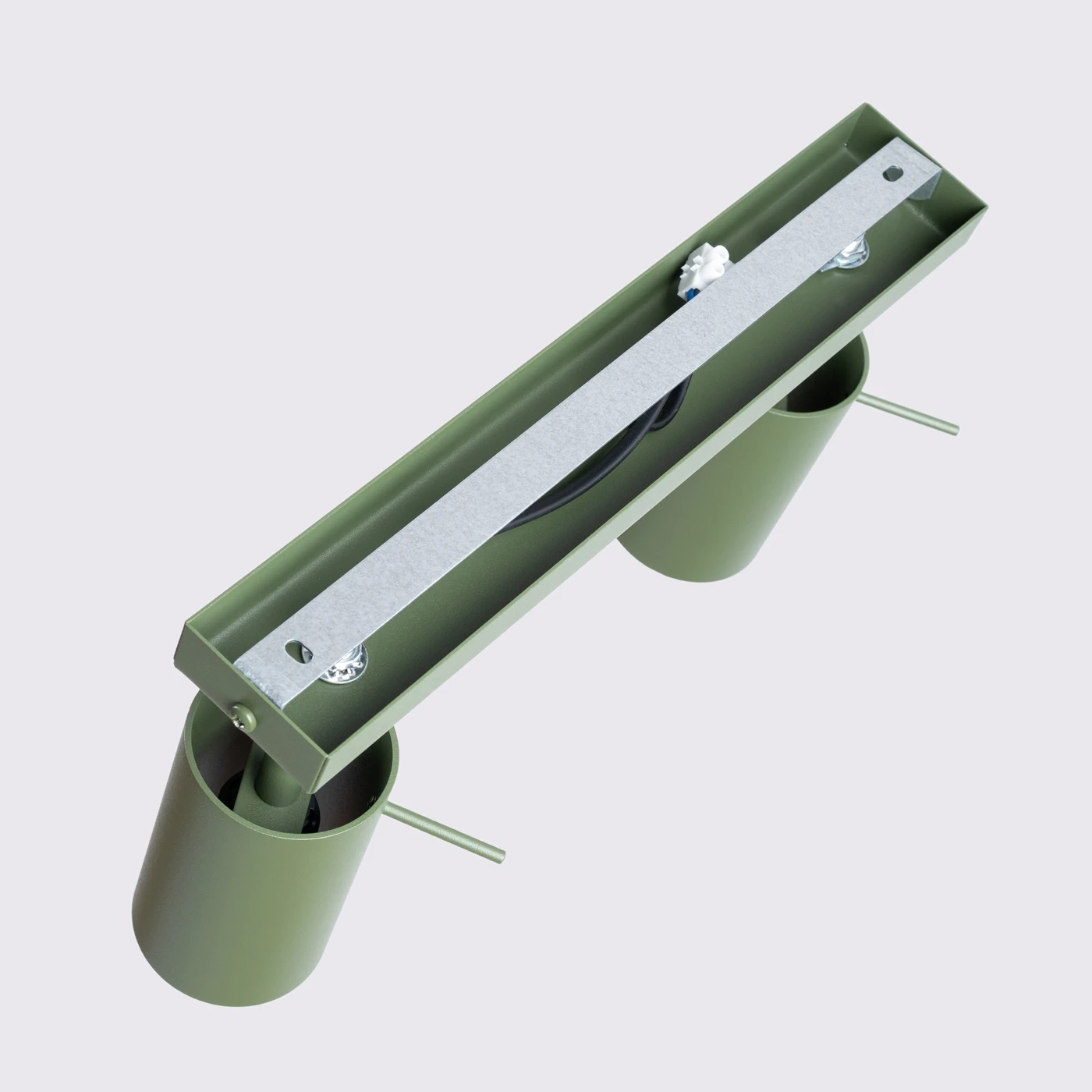Plafon RING 2 zielony oliwkowy - obrazek 8