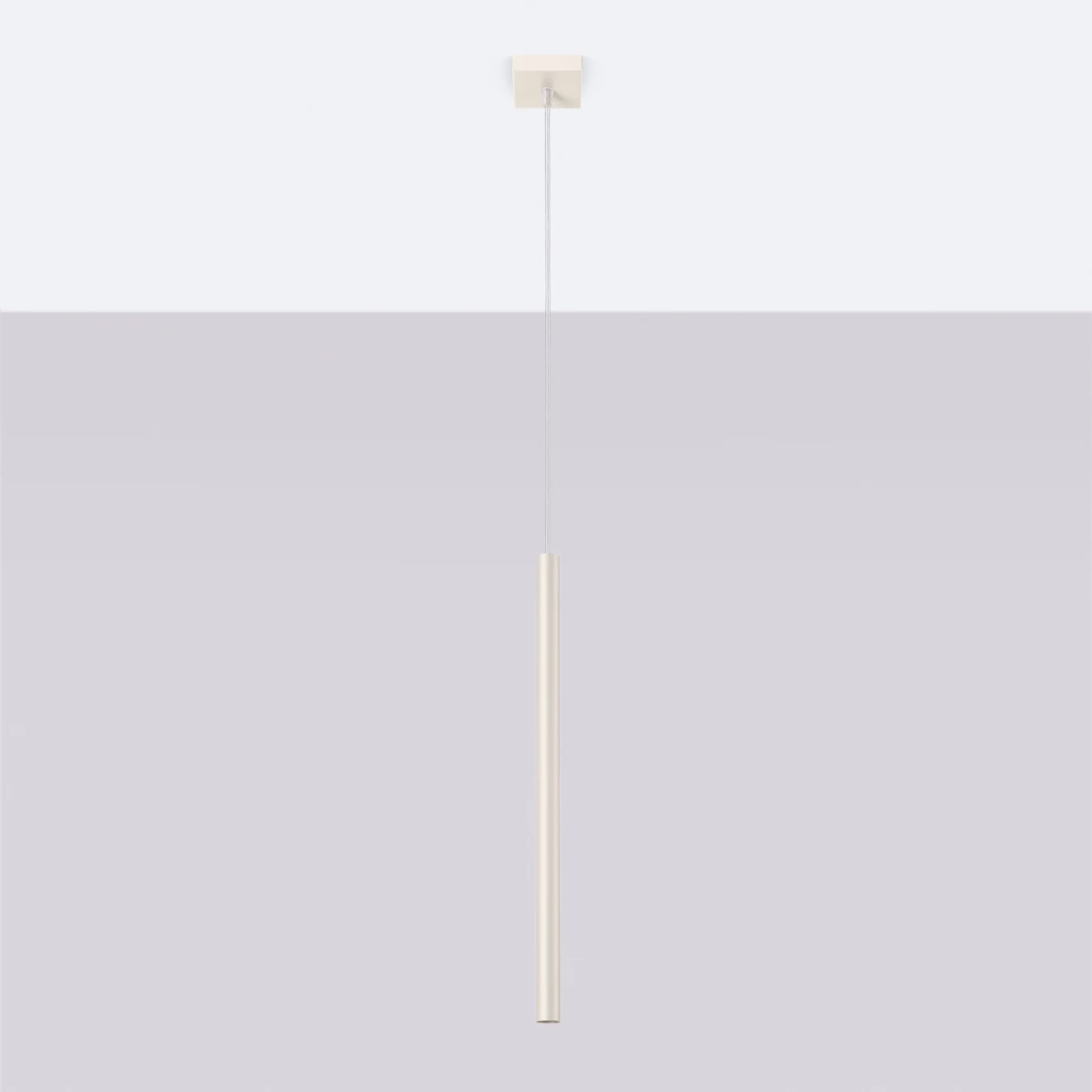 Lampa wisząca PASTELO 1 beżowa - obrazek 6