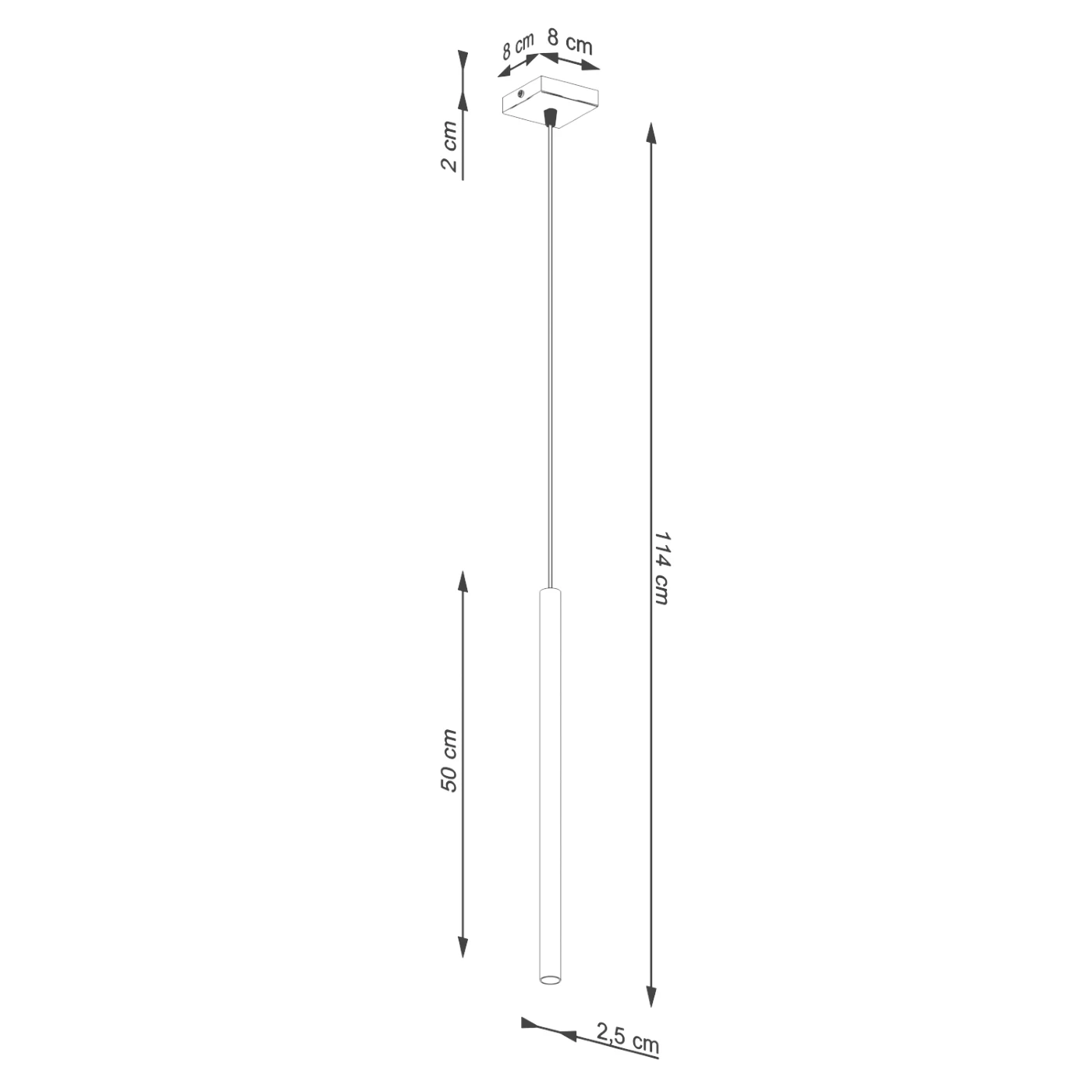 Lampa wisząca PASTELO 1 beżowa - obrazek 10