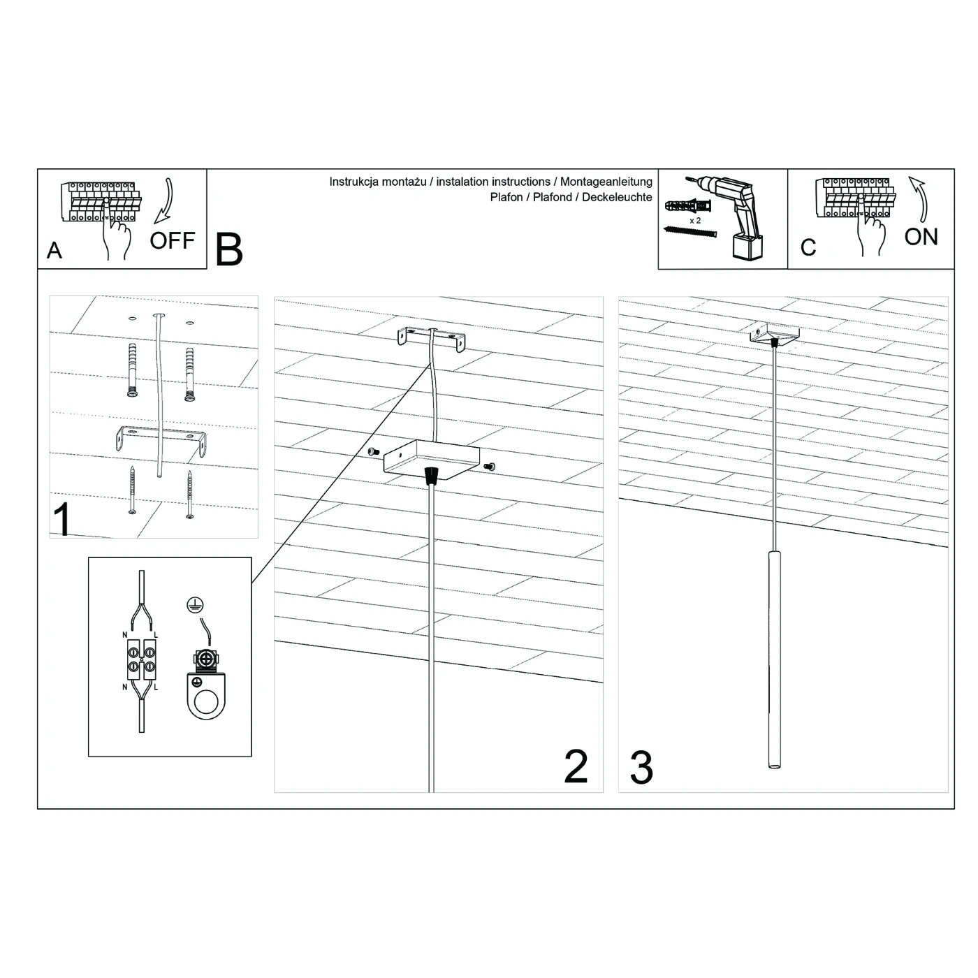 Lampa wisząca PASTELO 1 beżowa - obrazek 11