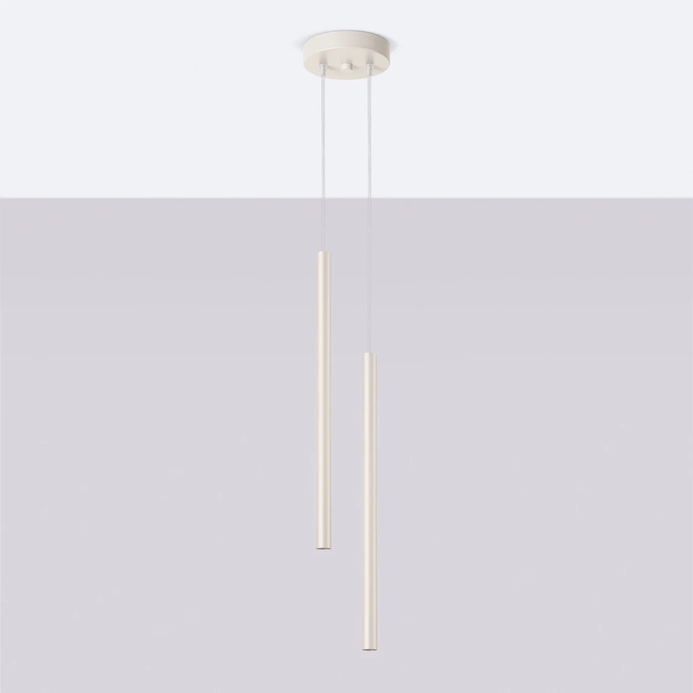 Lampa wisząca PASTELO 2 beżowa - obrazek 6