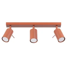 Plafon RING 3L ochra czerwona