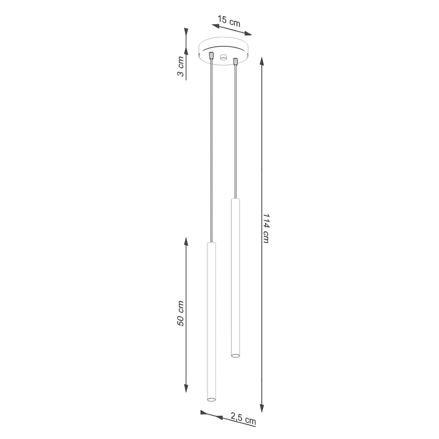 Lampa wisząca PASTELO 2 zielona oliwka - obrazek 9