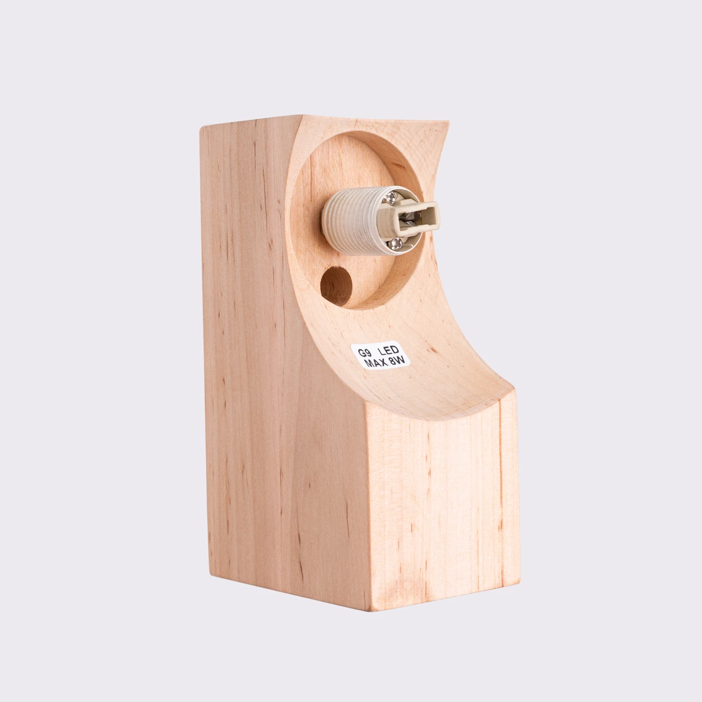 Kinkiet BULBO naturalne drewno - obrazek 11