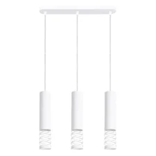 Lampa wisząca LAMI 3L biały