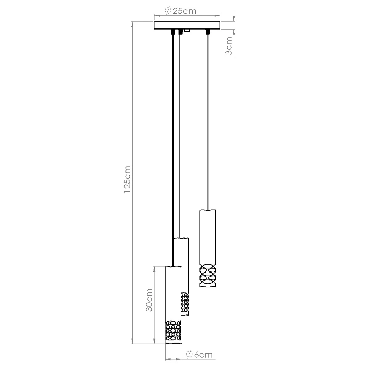 Lampa wisząca LIRO 3P biały - obrazek 14