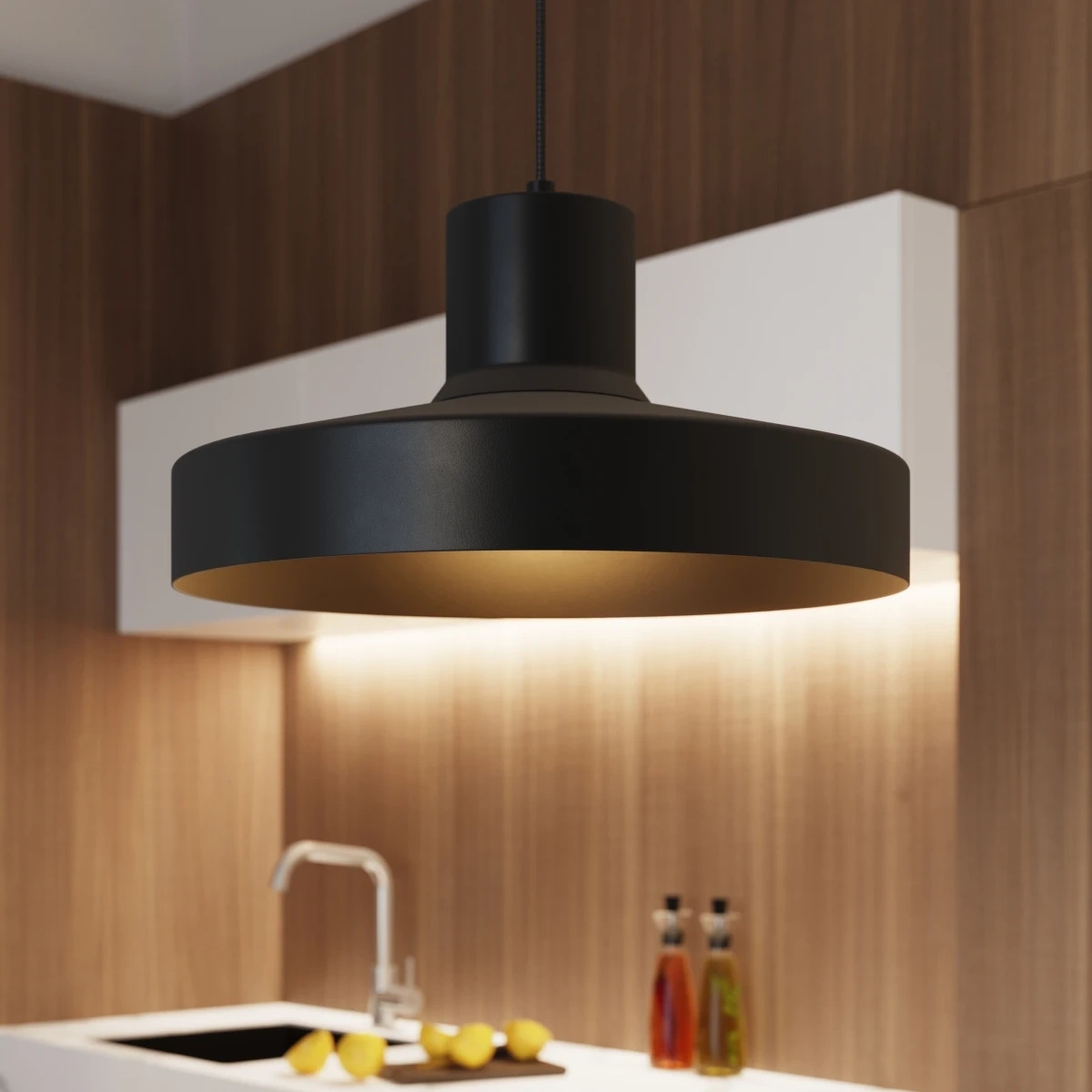 Lampa wisząca BILO czarna - obrazek 5