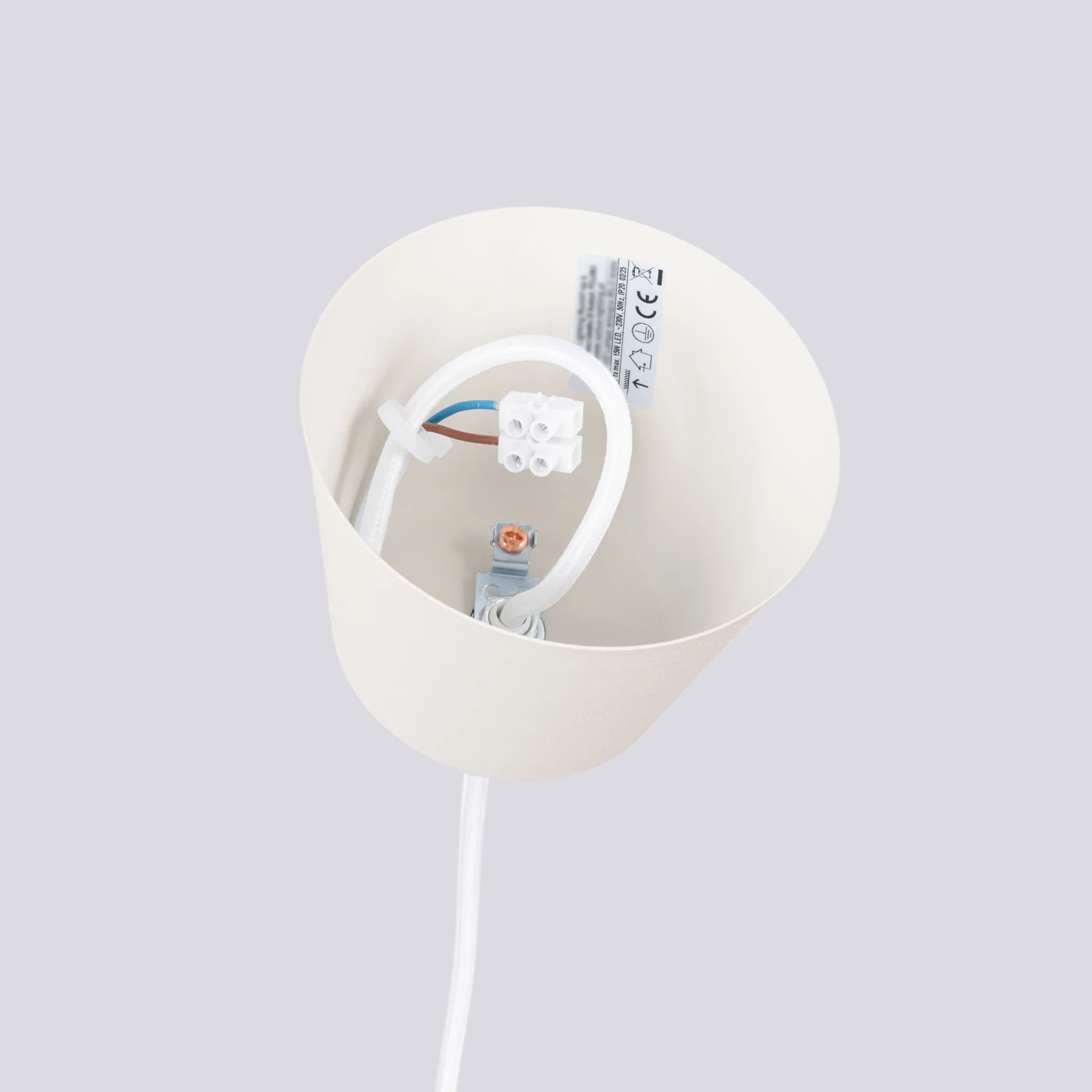 Lampa wisząca BILO beżowa - obrazek 13