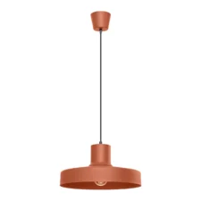 Lampa wisząca BILO ochra czerwona