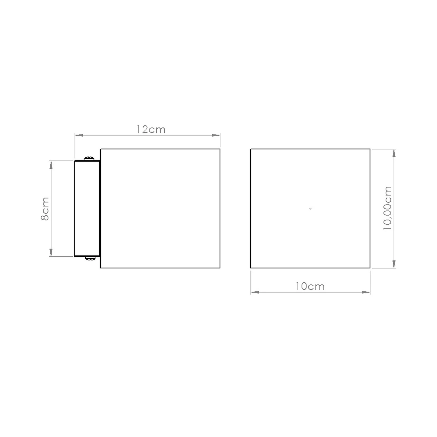 Kinkiet QUAD beton beżowy - obrazek 12