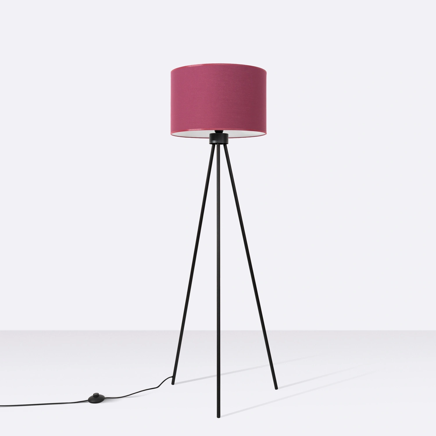 Lampa podłogowa NEVIA burgund - obrazek 7