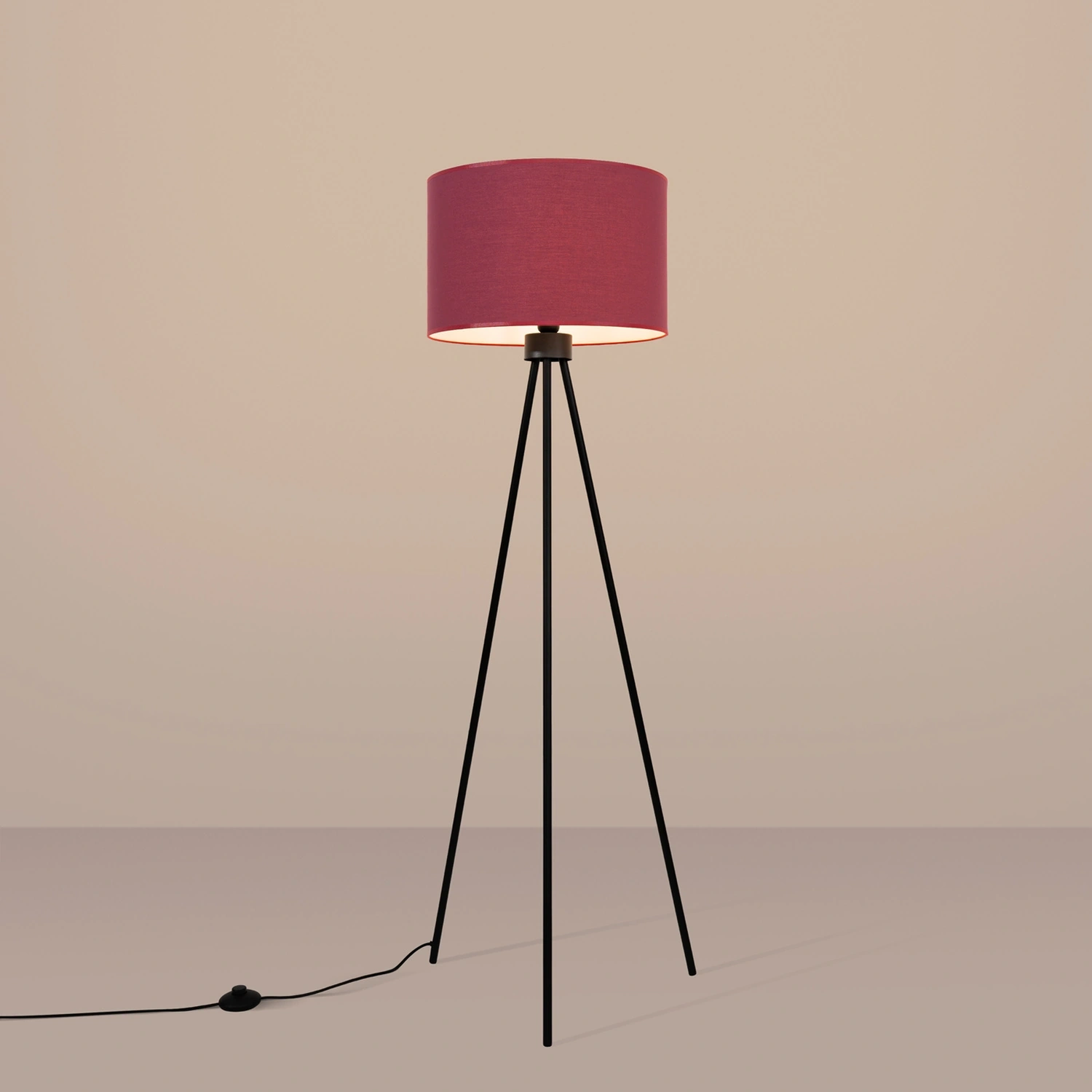 Lampa podłogowa NEVIA burgund - obrazek 8