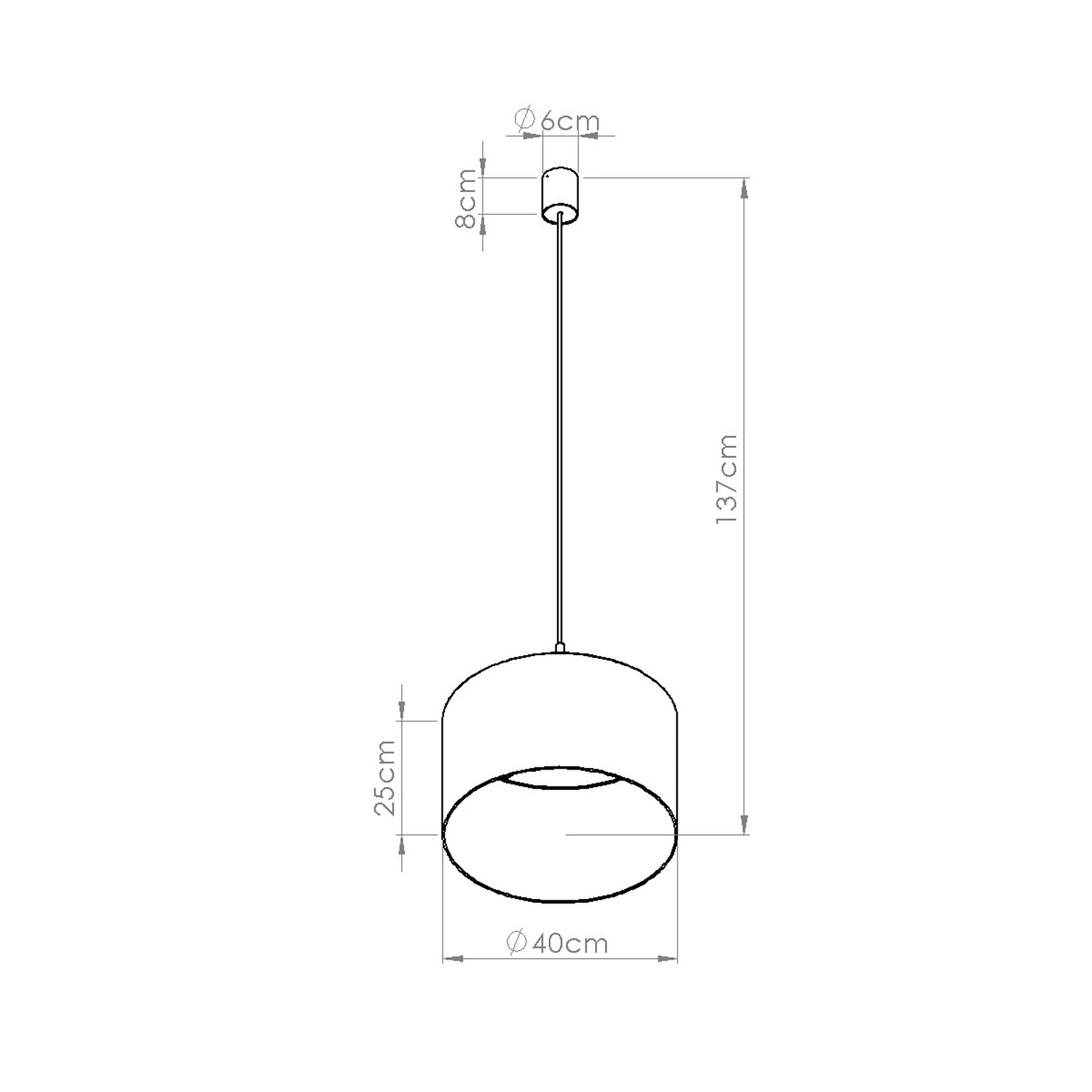 Lampa wisząca NEVIA taupe - obrazek 13