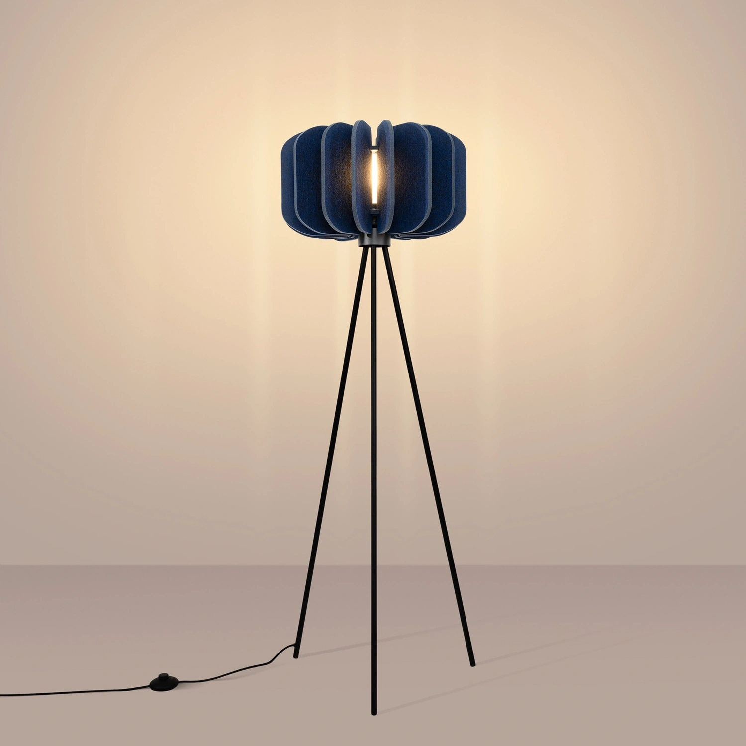 Lampa podłogowa MULA 45 granatowa - obrazek 8