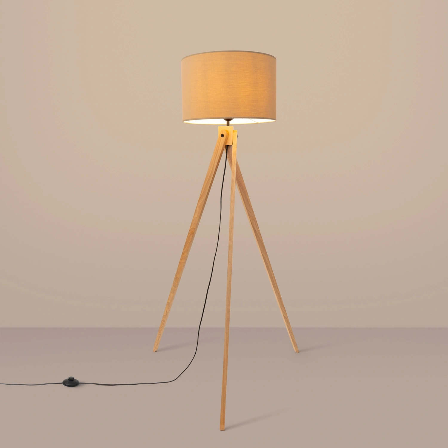 Lampa podłogowa NATT taupe - obrazek 8