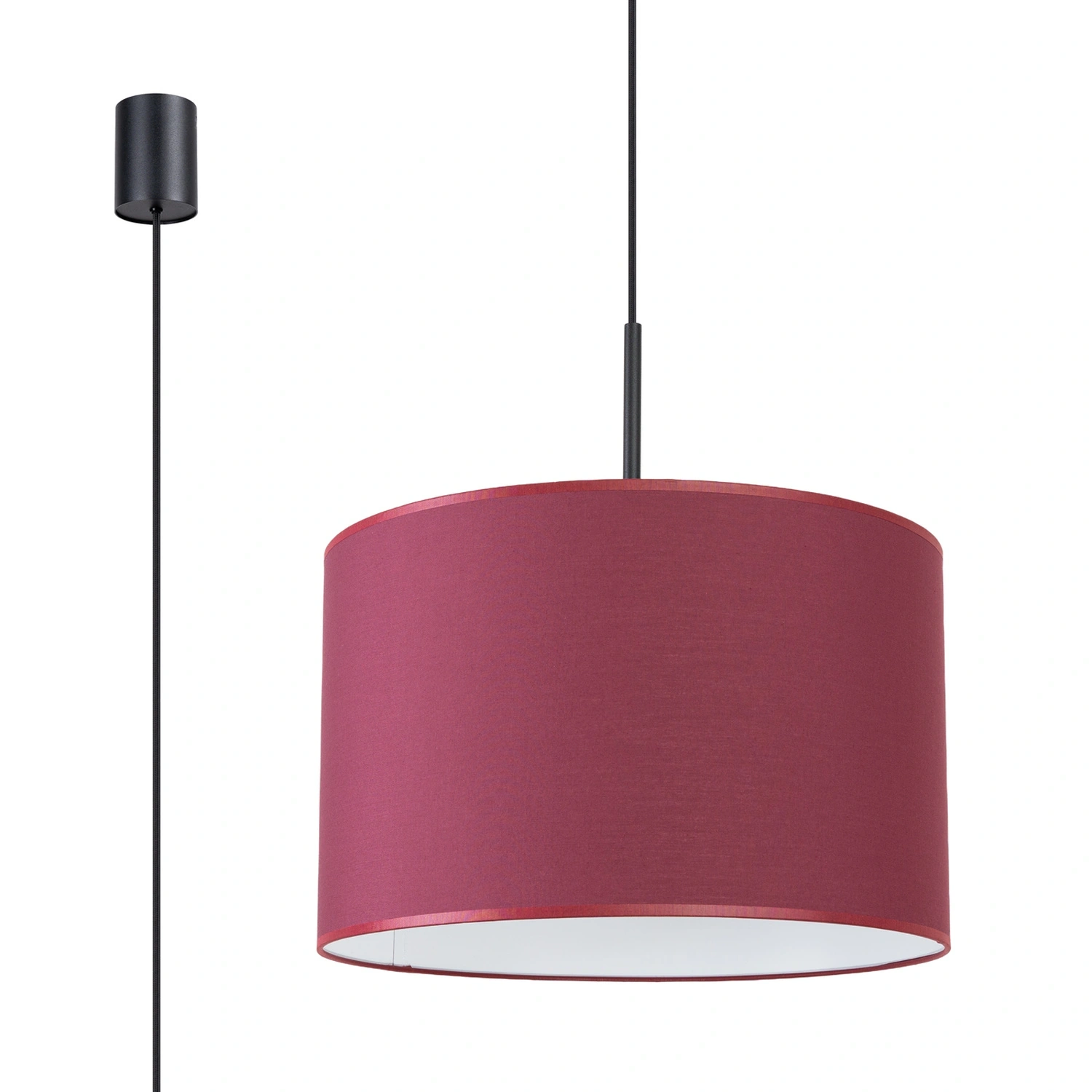 Lampa wisząca NEVIA burgund - obrazek 6