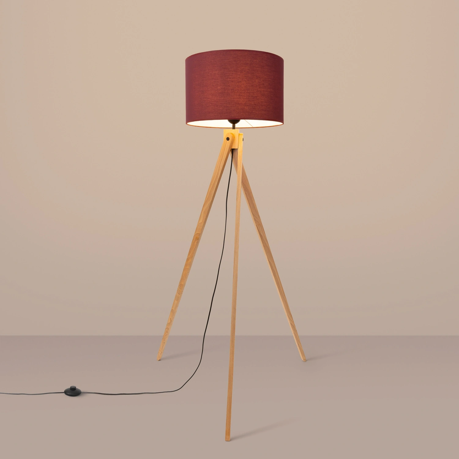 Lampa podłogowa NATT burgund - obrazek 8