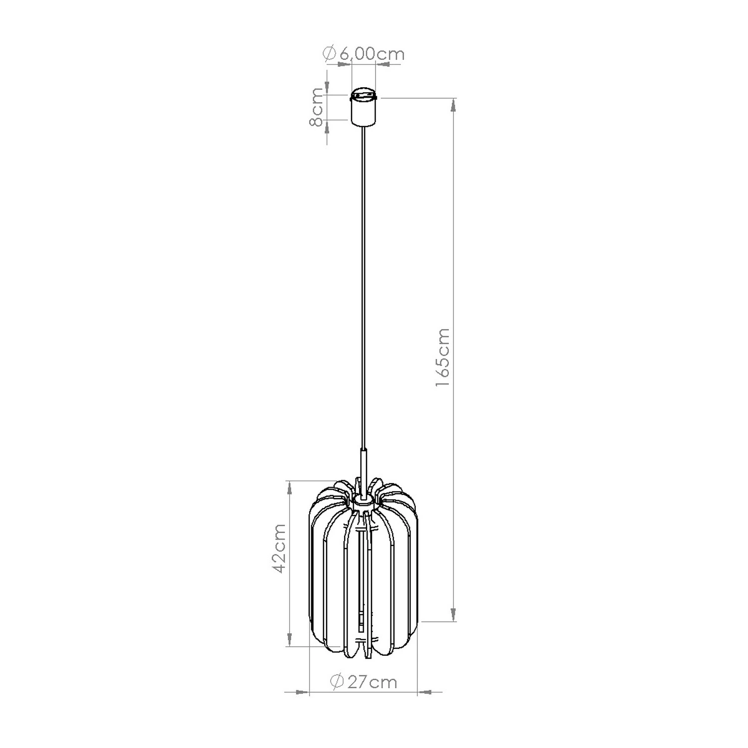 Lampa wisząca MULA 27 granatowa - obrazek 15