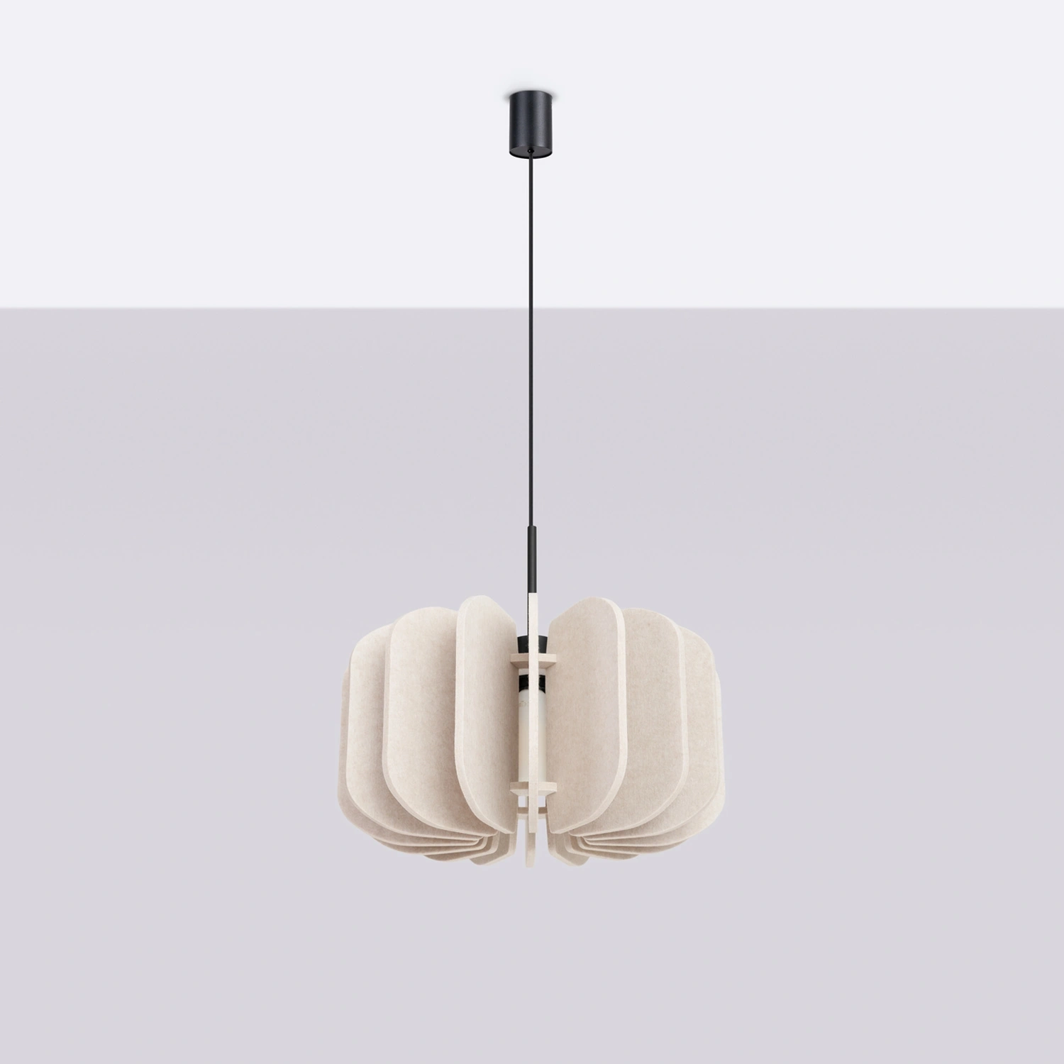 Lampa wisząca MULA 45 beżowa - obrazek 7