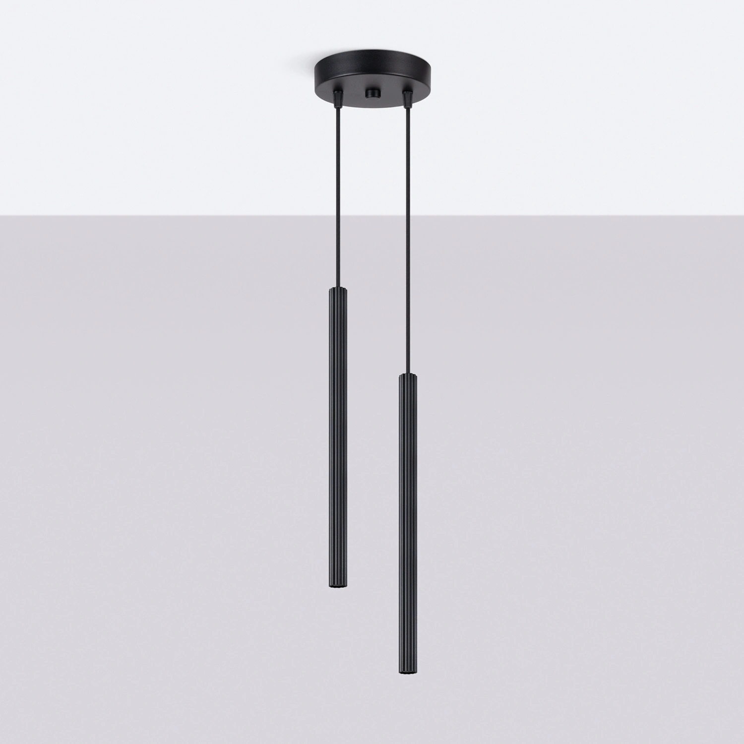 Lampa wisząca ARCHE 2P czarna - obrazek 7