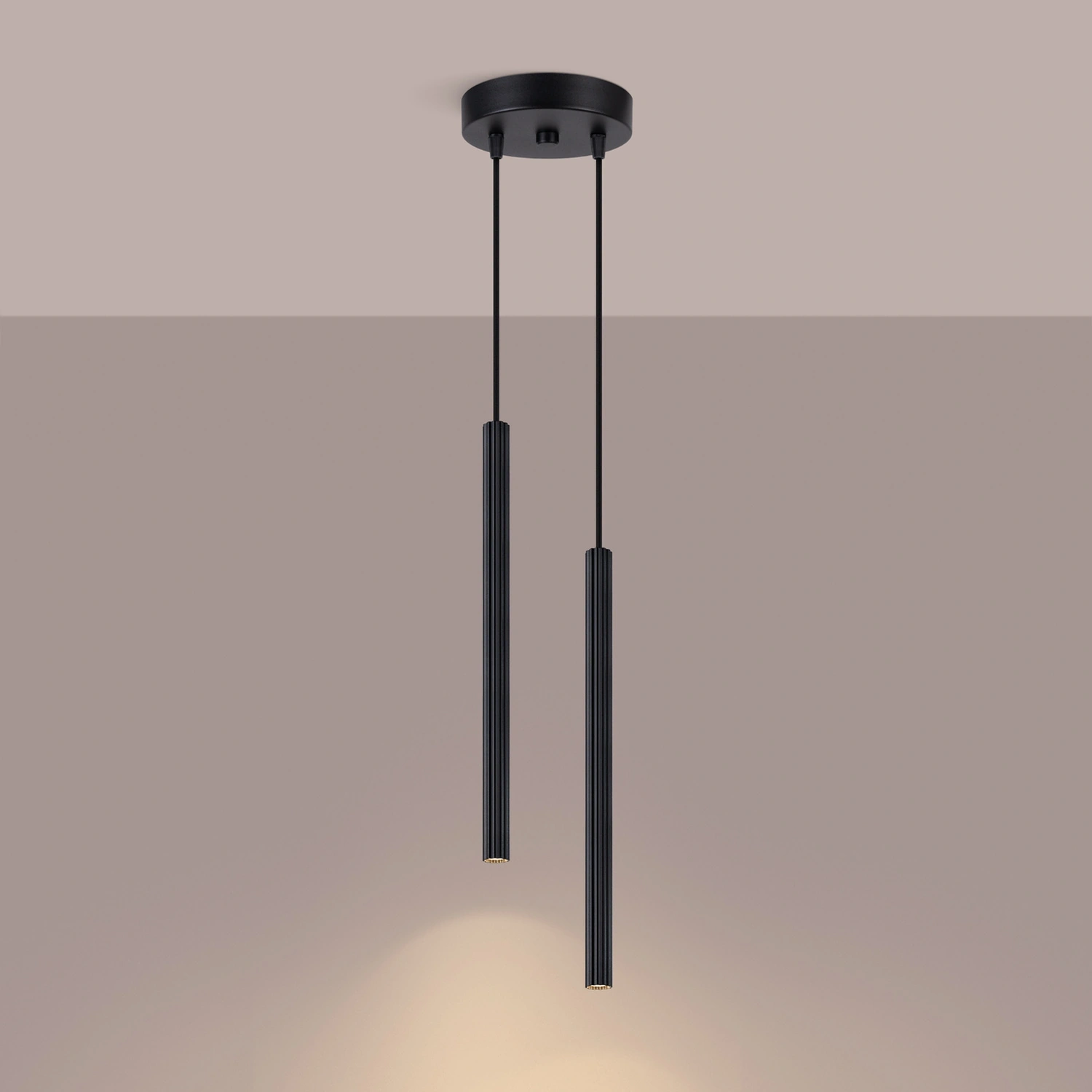 Lampa wisząca ARCHE 2P czarna - obrazek 8