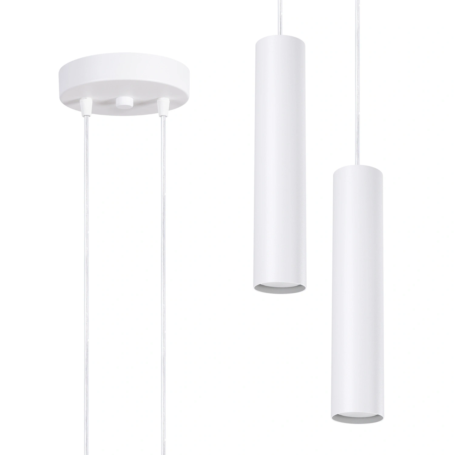 Lampa wisząca LAGOS 2P biała - obrazek 6