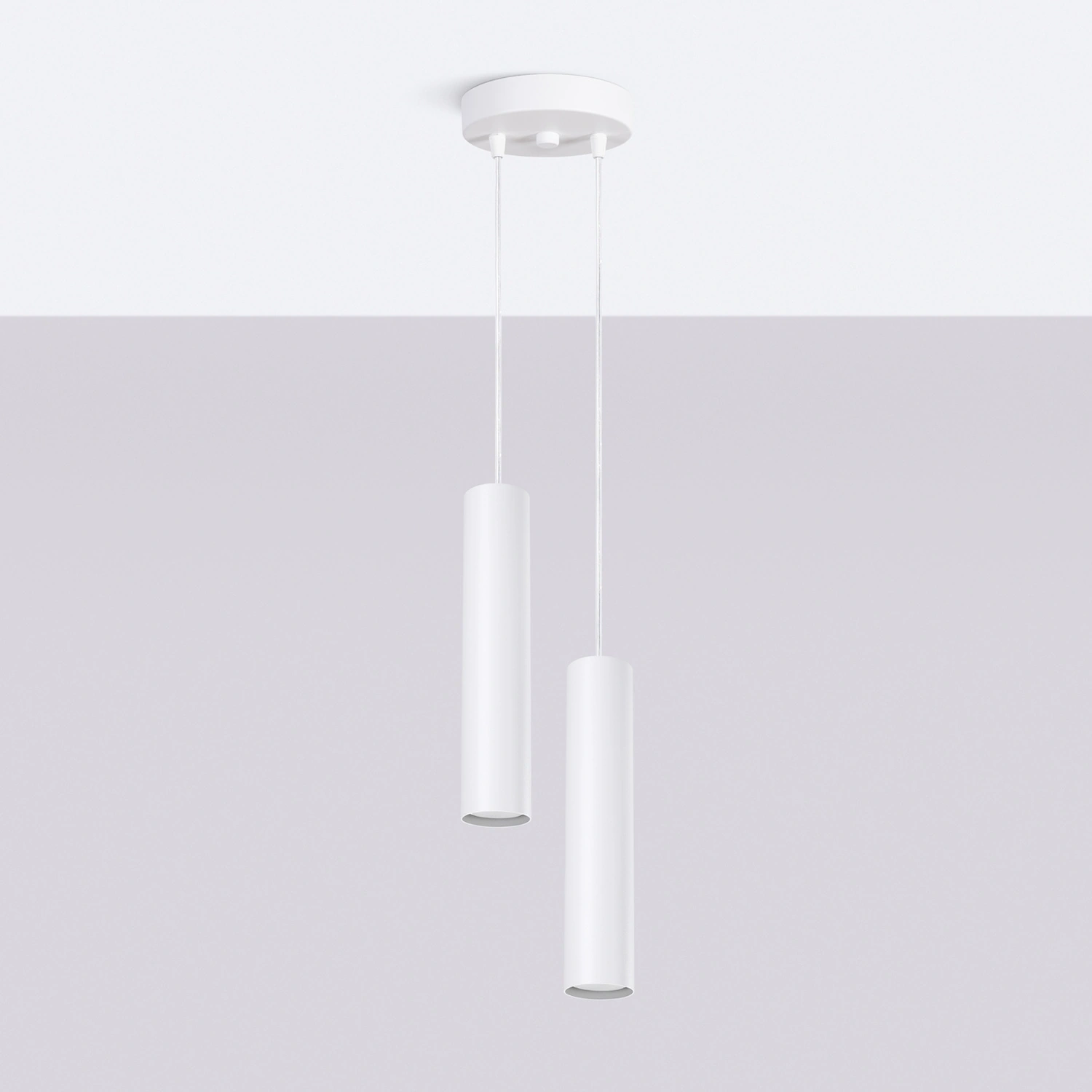 Lampa wisząca LAGOS 2P biała - obrazek 7