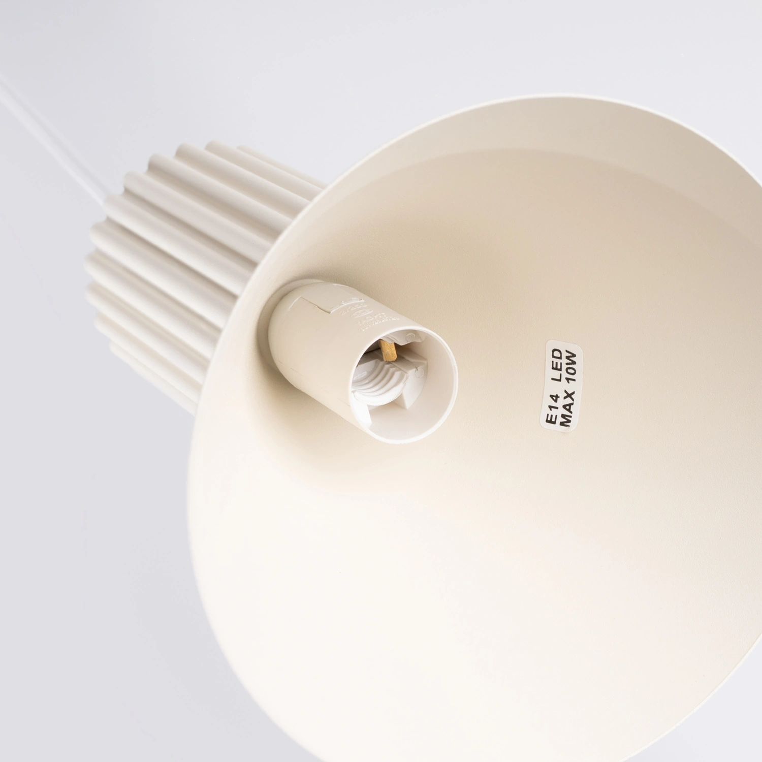 Lampa wisząca ESTRIA 1 beżowa - obrazek 12