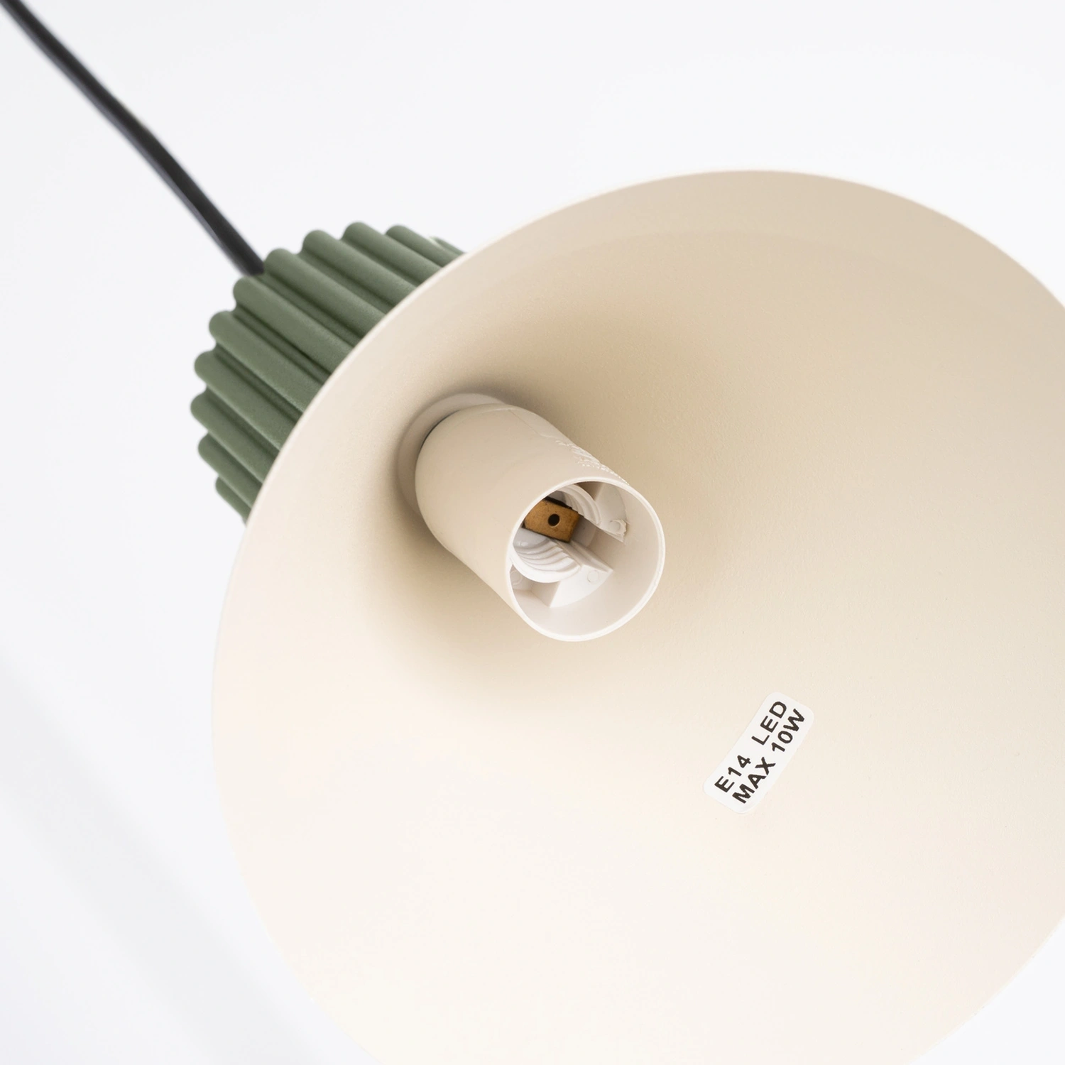 Lampa wisząca ESTRIA 3P beżowa/zielona oliwka - obrazek 12