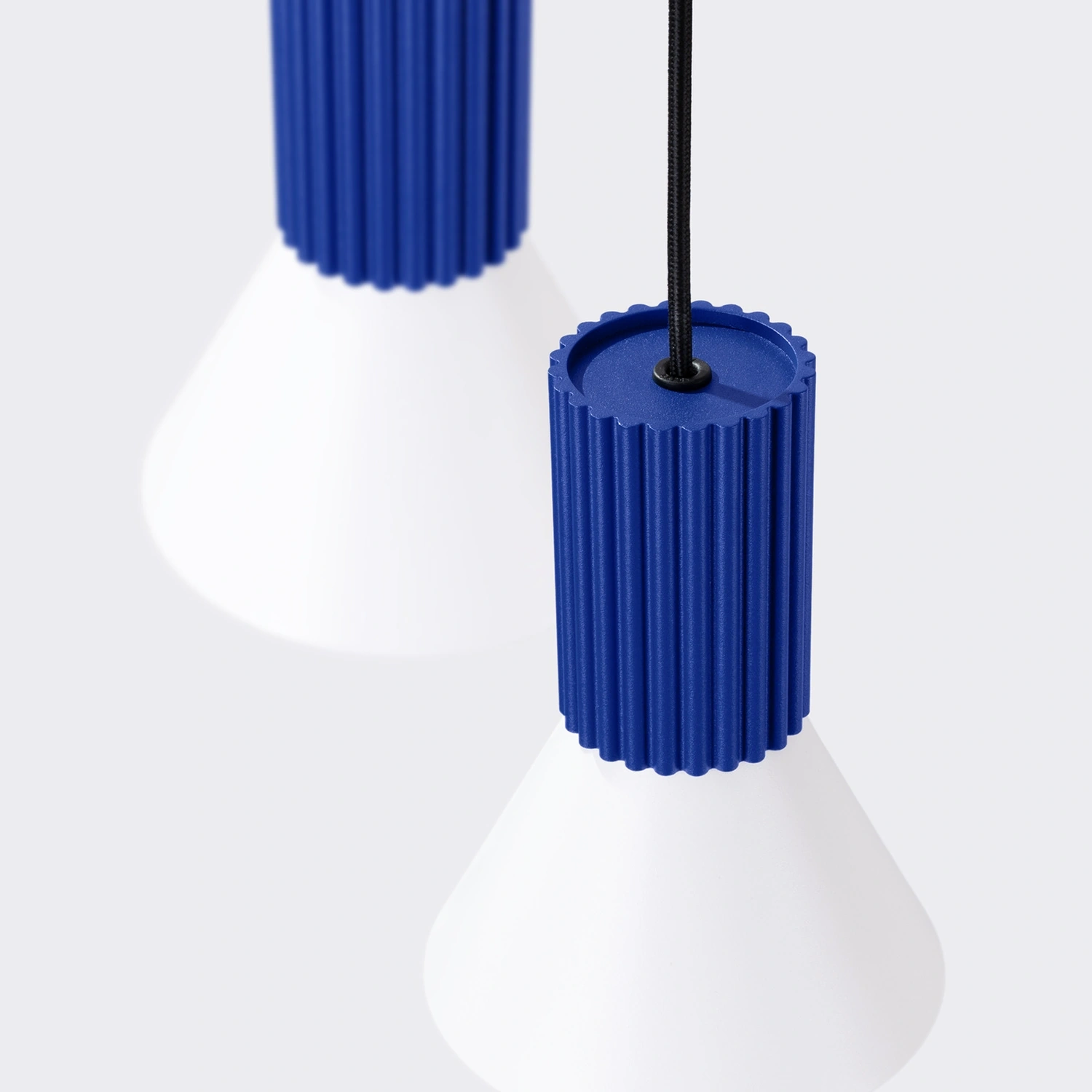 Lampa wisząca ESTRIA 3P biała/ultramaryna - obrazek 11