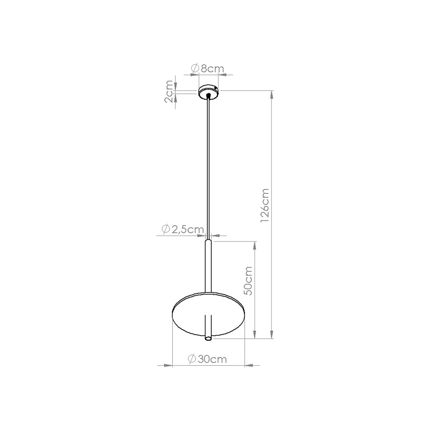 Lampa wisząca FELTRO 1 czarna/beżowa - obrazek 15