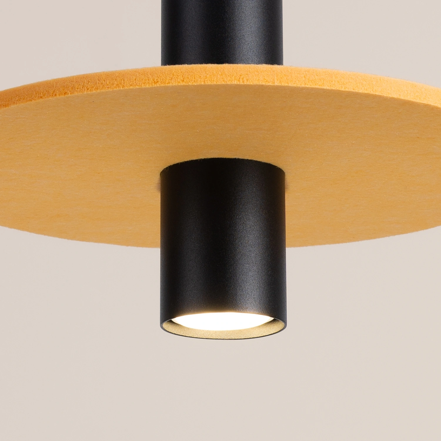 Lampa wisząca PELTA 1 czarna/żółta - obrazek 10