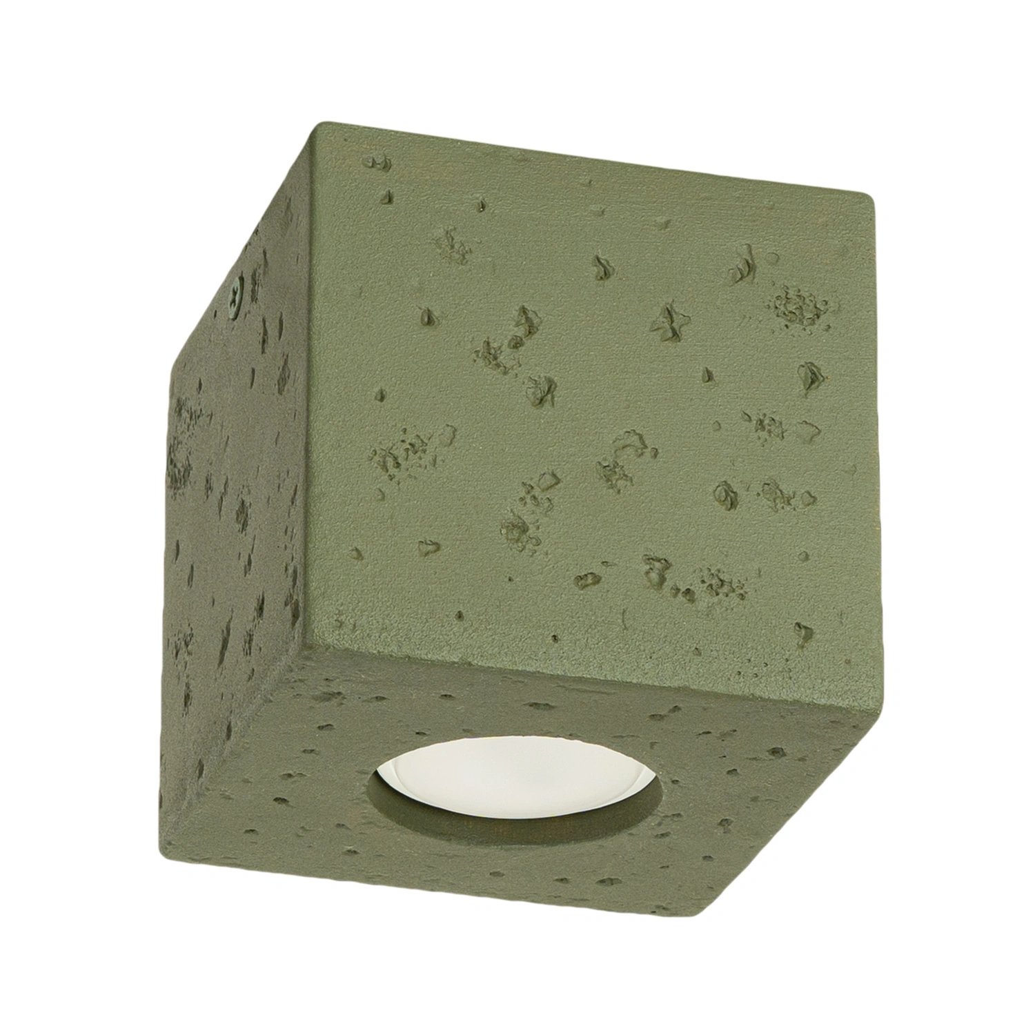Plafon QUAD beton zielona oliwka