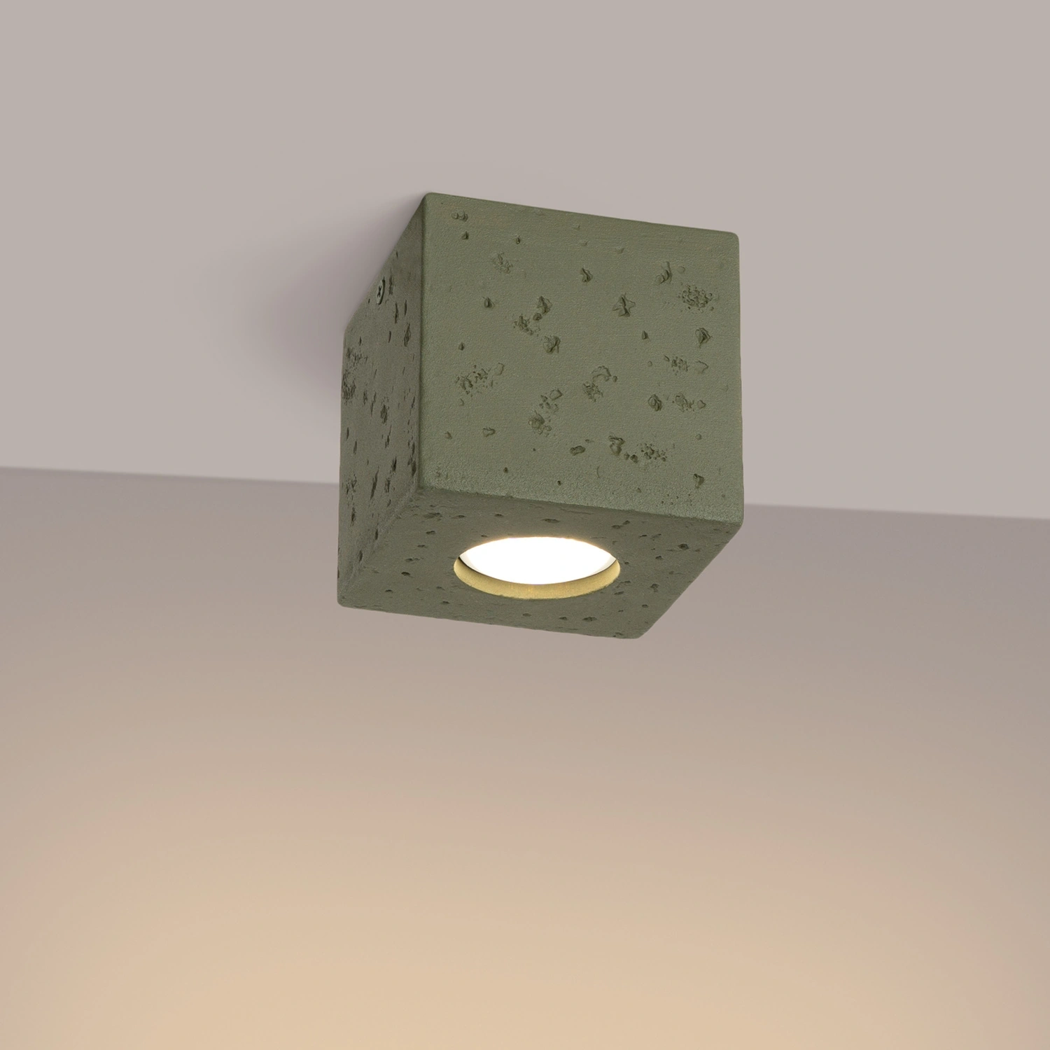 Plafon QUAD beton zielona oliwka - obrazek 7