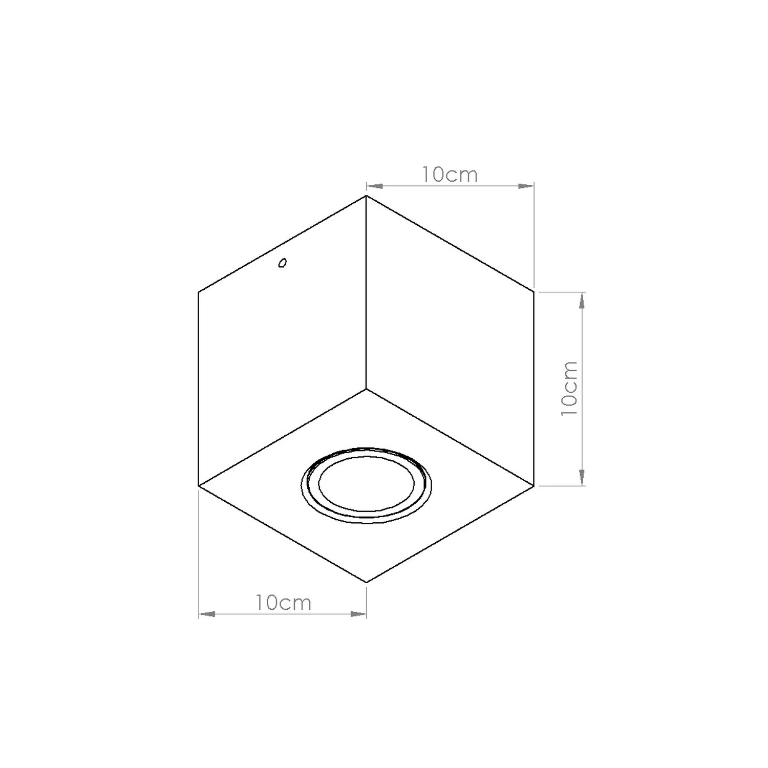 Plafon QUAD beton zielona oliwka - obrazek 11