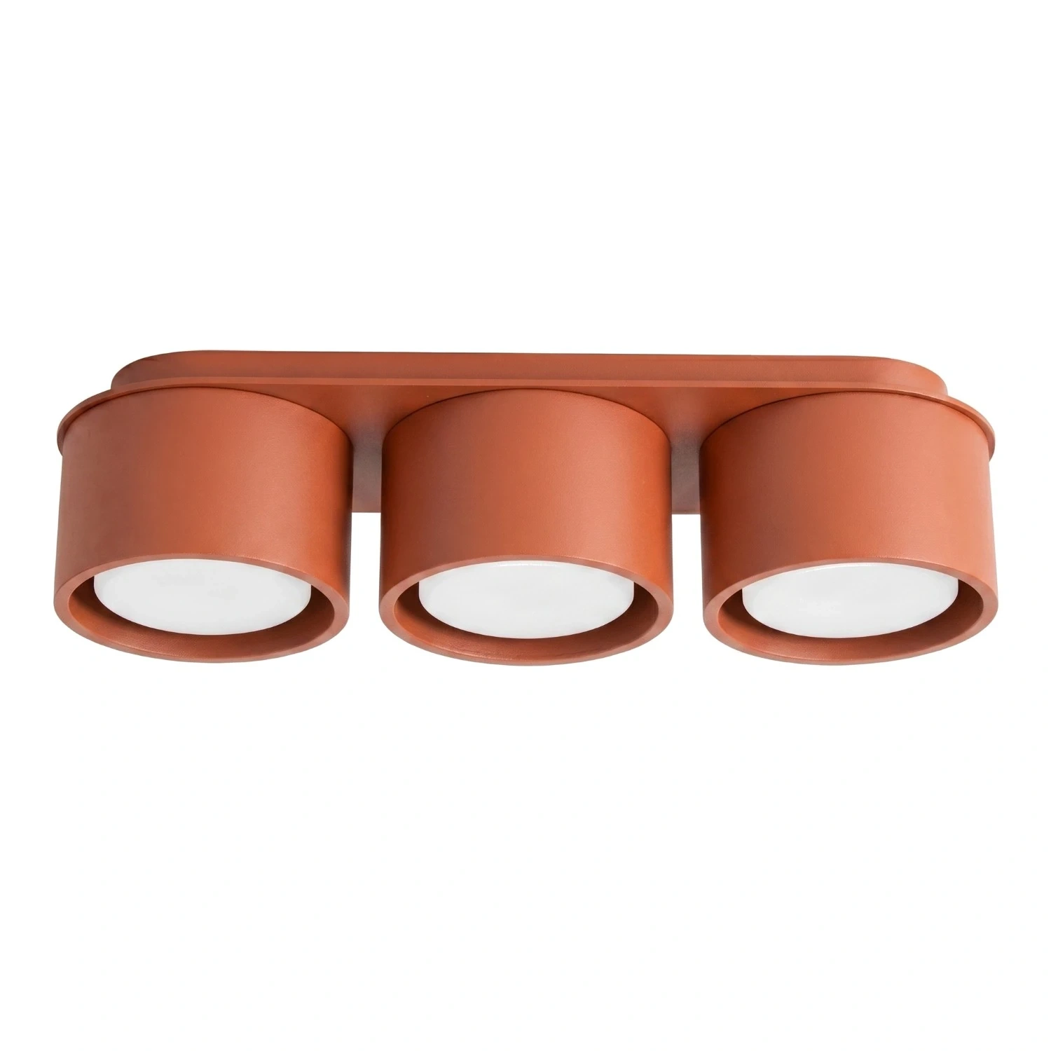 Plafon MODO 3 ochra czerwona Gx53