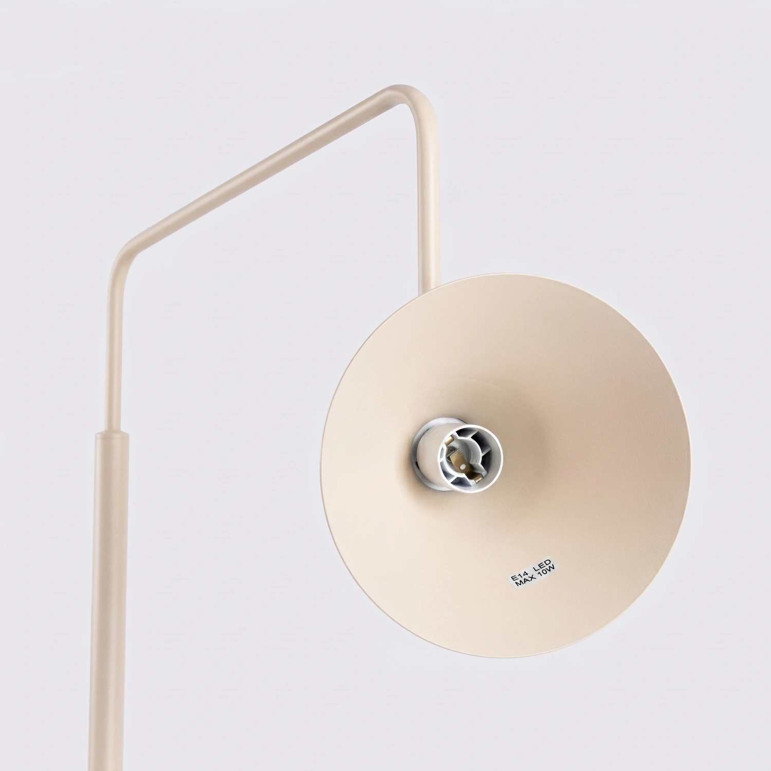 Lampa podłogowa NOX beżowa - obrazek 11