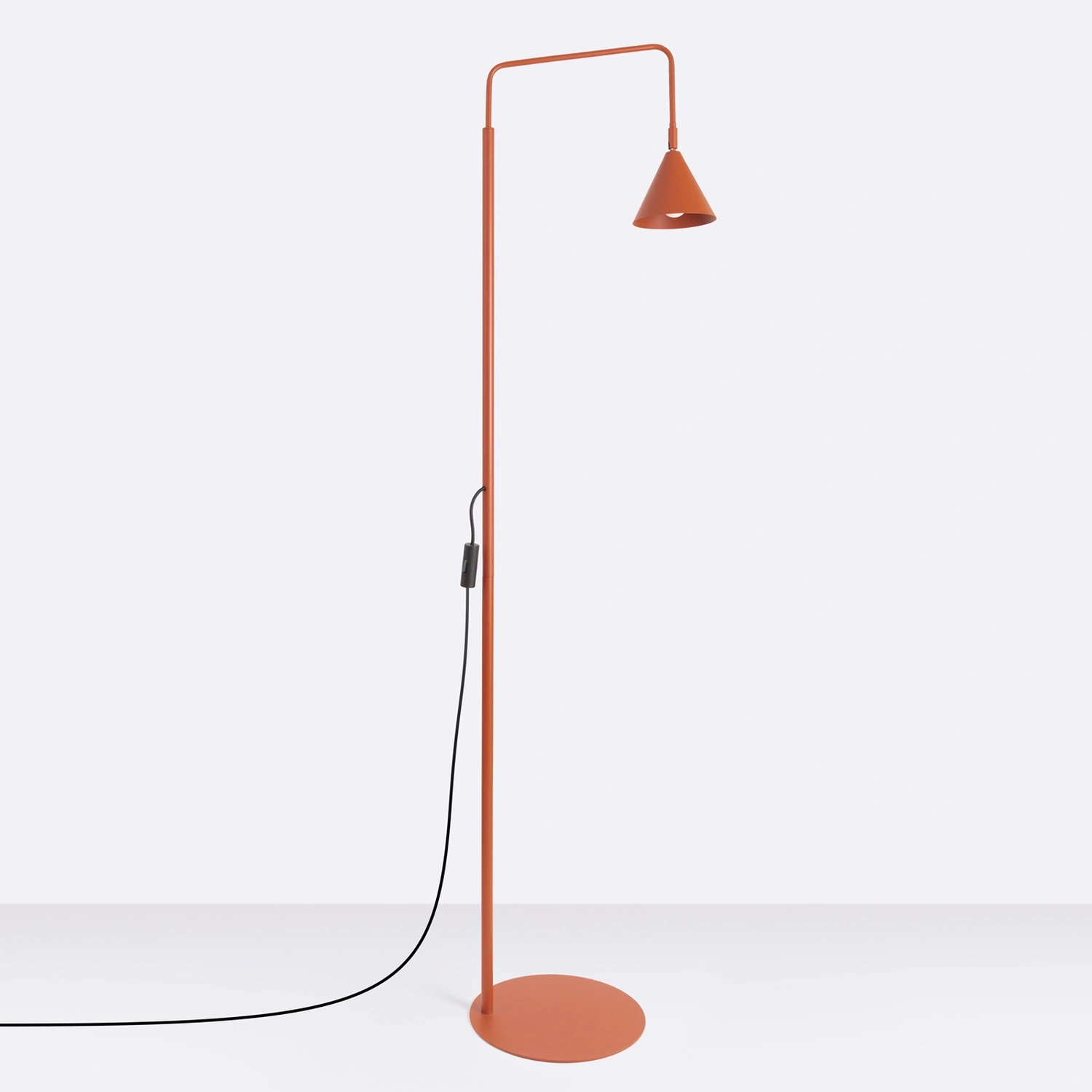 Lampa podłogowa NOX ochra czerwona - obrazek 6
