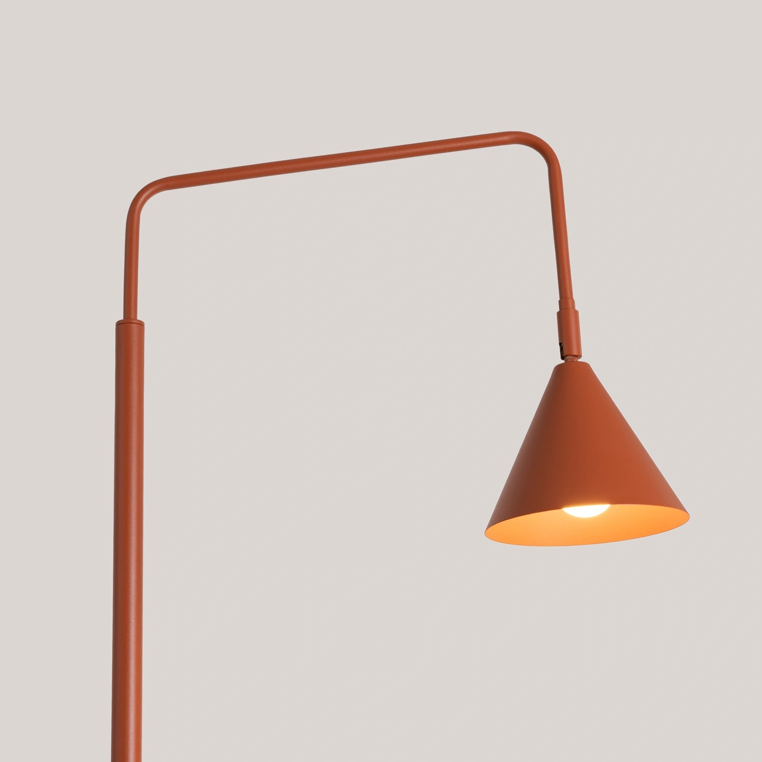 Lampa podłogowa NOX ochra czerwona - obrazek 8