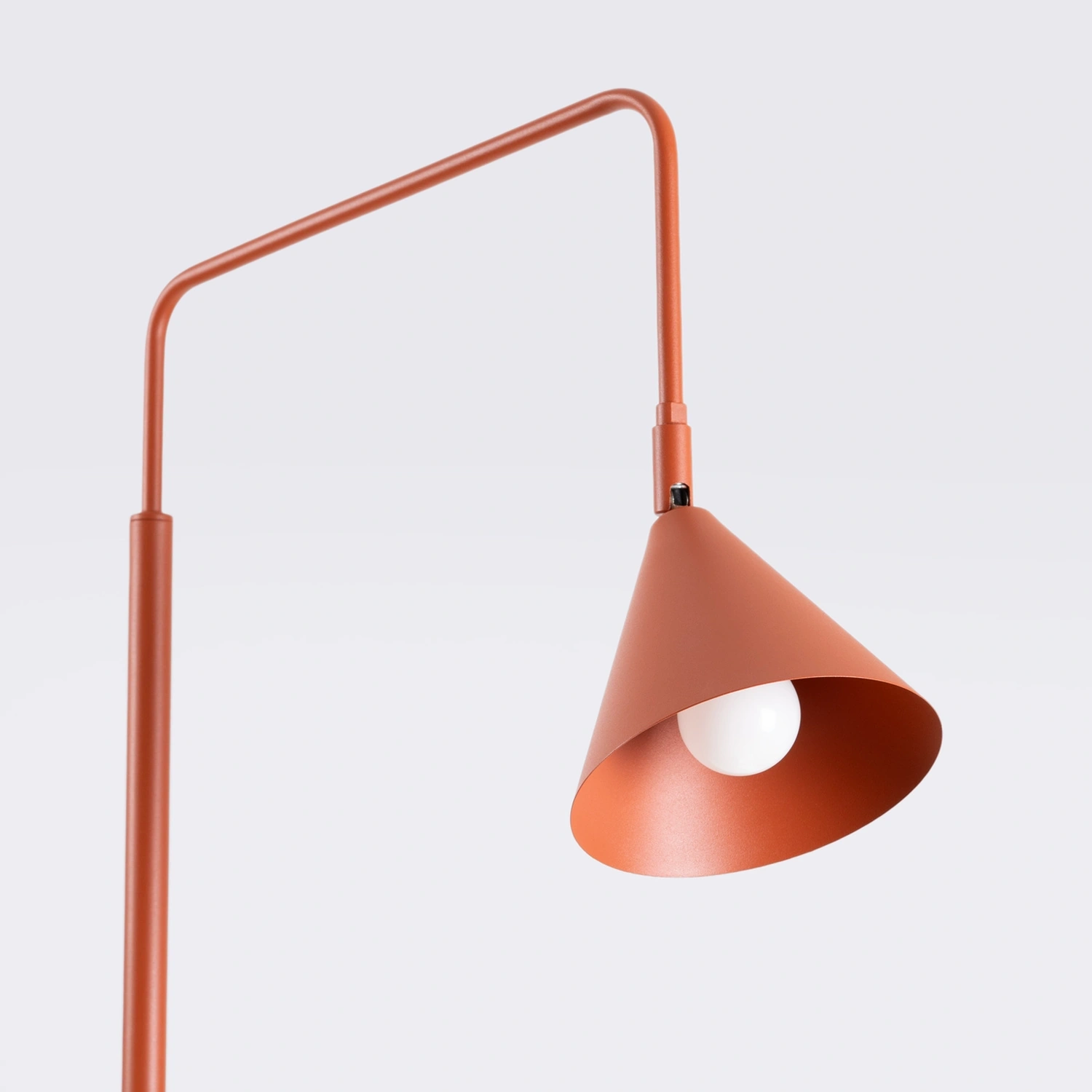 Lampa podłogowa NOX ochra czerwona - obrazek 9