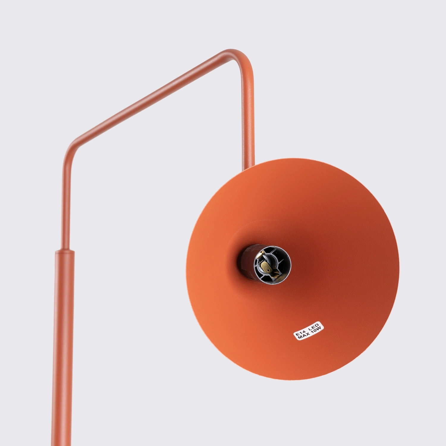 Lampa podłogowa NOX ochra czerwona - obrazek 11